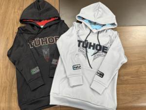 Sweat-shirts tribaux maoris personnalisés FQ Impression par sublimation Tatouage <span class=keywords><strong>maori</strong></span> Manches longues Pull Tuhoe en polyester avec poche avant - Product Image 6