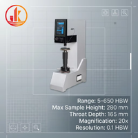 Durómetro Brinell Digital con Pantalla Táctil de 8 Pulgadas, Procesador ARM de Alta Velocidad/Durómetro Brinell con Medición Automática de Fuerza
