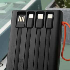 Banco de Energía SOMOSTEL Económico para Teléfono, Múltiples Puertos, Cable Integrado, 10000 mAh, Estación de Energía Portátil, SMS-DY08 - Product Image 5