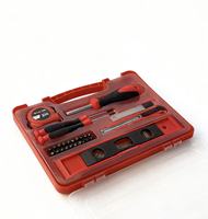Ensemble d'outils professionnels pour la maison : niveau torpille, couteau utilitaire, tournevis de précision, mètre ruban, outils à main industriels OEM en carbone