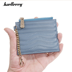 กระเป๋าใส่บัตร Baellerry รุ่นมินิ แบบมีซิปและสายโซ่ สำหรับผู้หญิง ใช้ได้ทุกวัน - Product Image 5