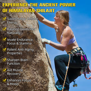 ArtoaLabs Original 3000mg Shilajit Gold Gummies Integratore Puro Himalayano Biologico per Adulti Supporto Immunitario e Gestione dell'Energia - Product Image 5