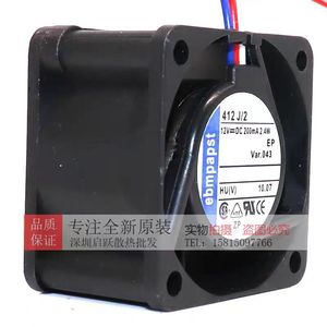พัดลมระบายความร้อน Ebmpapst 4025 12V 2.4W 200mA DC Brushless สำหรับอุปกรณ์อิเล็กทรอนิกส์ - Product Image 1
