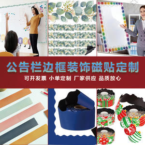 Imán Decorativo con Borde de Hojas de Eucalipto para Pizarra, Decoración Transfronteriza para Aula, Refrigerador y Tablón de Anuncios - Product Image 5