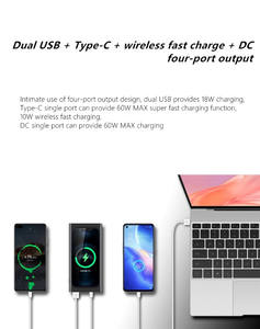 Vente chaude 100W <span class=keywords><strong>Portable</strong></span> Banque <span class=keywords><strong>D</strong></span>'alimentation Pour Ordinateur <span class=keywords><strong>Portable</strong></span> 30000mah PD Chargeur De Téléphone À Charge Rapide Avec AC DC Outlet Station <span class=keywords><strong>D</strong></span>'alimentation De Secours - Product Image 4