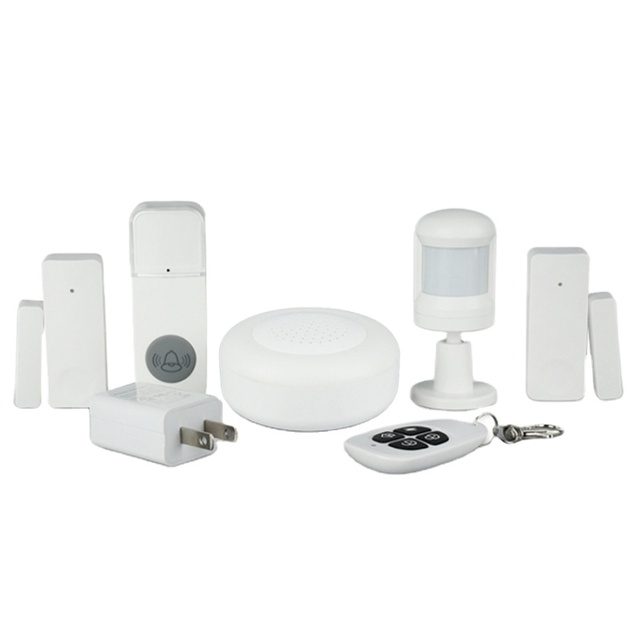 RSH 1080p Home Security Kit Wireless CCTV Camera Remote Controlled WiFi Alarm PIR Sensor Easy Face Recognition for Burglar