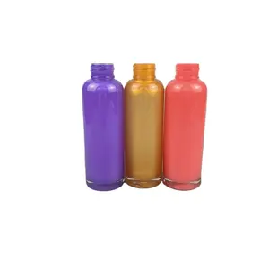 Bouteilles de préforme en plastique PET 24mm lourd rose orange violet/conteneur de bouteille cosmétique en plastique de couleur dégradée d'injection