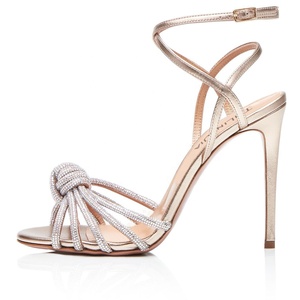 <span class=keywords><strong>Sandali</strong></span> con Tacco Alto da Donna <span class=keywords><strong>di</strong></span> Lusso Firmati con Strass Oro da Sposa <span class=keywords><strong>di</strong></span> <span class=keywords><strong>Tendenza</strong></span> 2022 - Product Image 2
