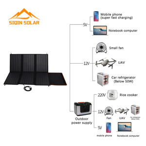 Chargeur solaire 200Watt panneau solaire pliable portable chargeur étanche extérieur <span class=keywords><strong>pour</strong></span> ordinateur portable téléphone portable - Product Image 6