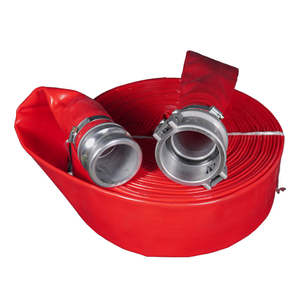 Tuyau plat en <span class=keywords><strong>PVC</strong></span> robuste de 4 pouces, rouleau de 100 m, pression de rupture de 10 bars, flexible et pliable, tuyau d'eau plat en <span class=keywords><strong>PVC</strong></span> - Product Image 6