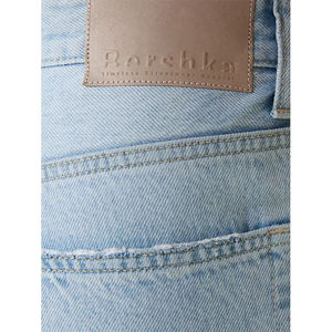 กางเกงยีนส์ผู้ชายสไตล์วินเทจสั่งทำขายส่ง คุณภาพสูง ผ้าฝ้าย 100% ทรงลำลอง สีฟ้าอ่อน คลาสสิก ทรงปกติ - Product Image 4