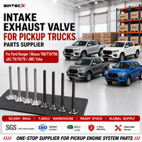 Repuestos Automotrices, Sistema de Motor, Válvula de Admisión y Escape para Ford Ranger, JAC T6, T8, T9, Maxus T60, T70, Pieza de Reparación de Cabeza de Cilindro