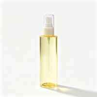 Flacon pulvérisateur PET transparent doré de 100 ml, vide, pour toner, parfum, brume faciale, liquide cosmétique