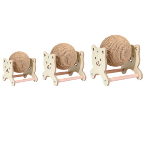 Pelota rascadora para gatos con forma de noria, sin desprendimiento de fibra, pelota de sisal, juguete para gatos, afilador de garras, juguete de autoentretenimiento para gatos, rascador para gatos - Product Image 5