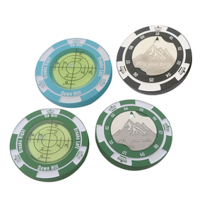 Marcador de nivel de aire magnético con clip para gorra, precio de fábrica - Product Image 1