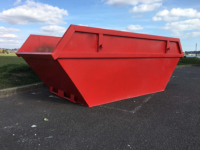 Benne à ordures ménagères Benne à ordures ménagères Bon marché Conteneur en acier avec portes Machines de traitement des déchets