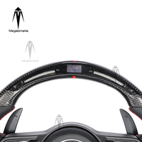 Volant de course personnalisé en fibre de carbone avec LED pour Porsche 911.2 971 Panamera Macan 971 Taycan Cayman Cabriolet