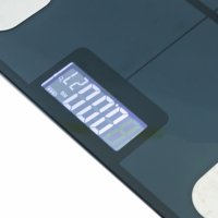 Báscula para Medir el Contenido de Agua y Grasa Corporal, Capacidad de 180 kg, Tecnología de Sensor Electrónico, Pantalla Digital, Funciona con Batería, para Oficina