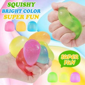 Shape Multicolor TPR Ice Cube Maltose Sensory Squeeze Toy for Boys and Girls Focus Anxiety Relief <b>Hand</b> Stress Fidget Toys - Product Image 4