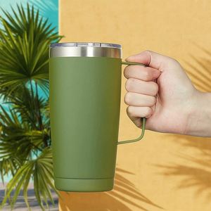 20Oz Stainless Steel Sweat Free Thermal Mug With Powder Coated Finish Travel Mugs Drop <b>Shipping</b> Available ASM26 - Product Image 6