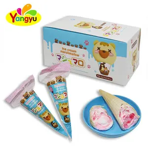 HALAL Jelly đầy sữa và trái cây Hương vị Kem Marshmallow