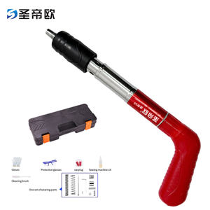 Cloueuse miniature industrielle et DIY, silencieuse, alimentation manuelle, une seule pièce, installation de plafond, fixateur d'objets - Product Image 2