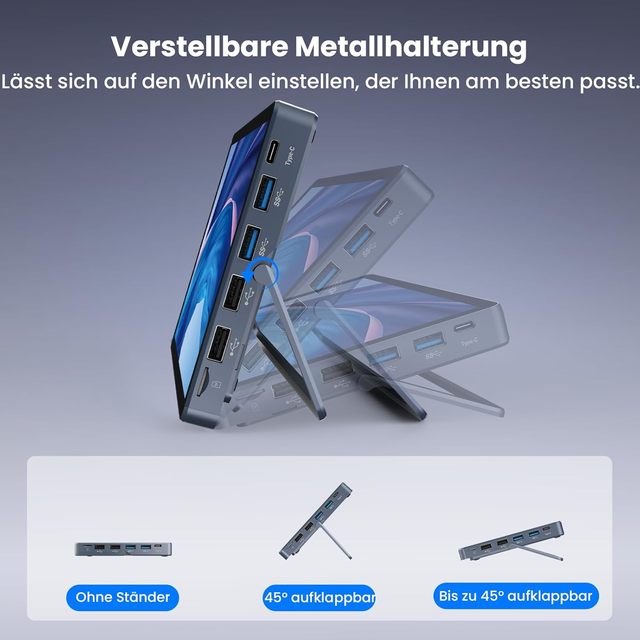 New Mini PC N150 (Up 3.6GHz) 12-Core 12GB DDR5 RAM 256GB/512GB/1TB M.2 SSD 8-Inch Touchscreen 4K Dual Display 3-Year Warranty