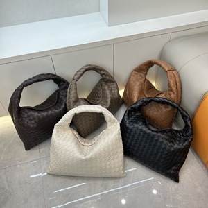 Women'S Bags New Design Wholesale Products Korean Handmade Woven Designer <b>Handbags</b> Tote Hobo Leather Purse <b>Small</b> Crossbody Bags - Product Image 2