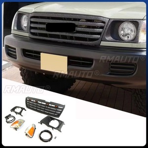 Parrilla Delantera para Toyota Land Cruiser LC100 1998-2006, Parrilla Deportiva, Kit de Carrocería, Accesorios para Auto - Product Image 4