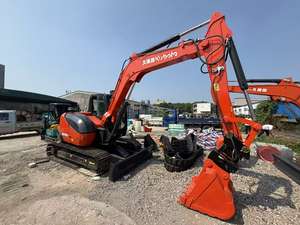 KX185 Kubota มือสอง KX155and KX165small รถขุดตีนตะขาบเหมาะสำหรับการก่อสร้างทางวิศวกรรมการผลิตทางการเกษตร - Product Image 4