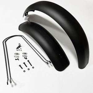 Vente en gros d'ailes de vélo gros pneu <span class=keywords><strong>garde</strong></span>-<span class=keywords><strong>boue</strong></span> de vélo 20 "x 5.0" de large <span class=keywords><strong>garde</strong></span>-<span class=keywords><strong>boue</strong></span> avant arrière en plastique pièces de cyclisme électrique - Product Image 2