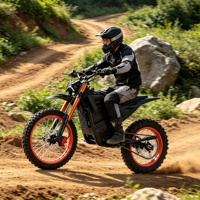 Moto électrique tout-terrain pour adultes 2026 CE 6000W à moteur central, 70 km/h, IPX6, couple élevé, Enduro Motocross Cross Ebike