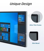 Moniteur Tactile Mural Intel Core I3 I5 I7 I9, Ordinateur Tout-en-Un de 21.5, 22, 23, 24, 27, 32 Pouces