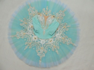 Ragazze blu professionale classico orientale Tutu Le Corsaire variazione corpo ballerino personalizzato uccello blu 12 strati di balletto Tutu - Product Image 4