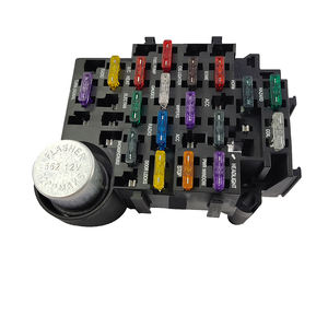 Boîte à fusibles à lame pour circuit <span class=keywords><strong>12V</strong></span> CC 18 voies, boîte à fusibles à capacité, pour voitures, camions, bus - Product Image 2