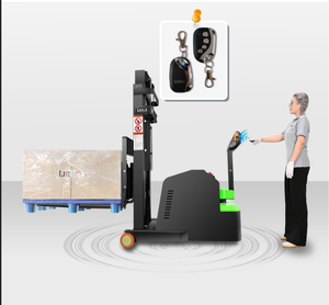 Carretillas elevadoras apiladoras eléctricas contrapesadas de fácil control Carretilla elevadora apiladora eléctrica con certificado CE - Product Image 5