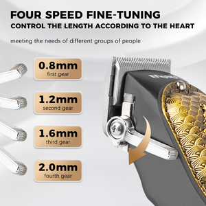 En İyi Fiyat Paslanmaz Çelik Bıçaklı Saç Kesme Makinesi Taşınabilir Profesyonel Berber Tıraş Makinesi ve Erkekler İçin Saç Kesme Makinesi - Product Image 4