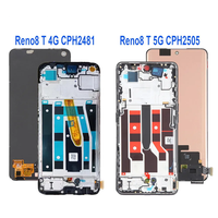 Pantalla Amoled para Oppo Reno 8T Pantalla LCD Pantalla táctil Reemplazo Reno8T 5G CPH2505 Pantalla Digitalizador Asamblea Pantalla