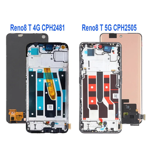 หน้าจอ AMOLED สำหรับ Oppo Reno 8T จอ LCD พร้อมทัชสกรีนอะไหล่เปลี่ยน <span class=keywords><strong>Reno8T</strong></span> 5G CPH2505 จอแสดงผลพร้อมชุดจอดิจิตอล Pantalla - Product Image 2