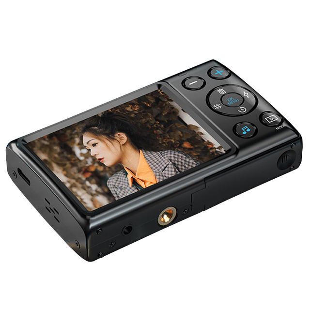 High Quality 4K Student Digital Compact Camera with 18X Zoom and Flash Light for Photo & Video Photography