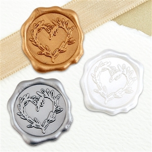 Sello de cera de lacre natural, sello de cera, etiqueta, cachemir, logo - Product Image 4