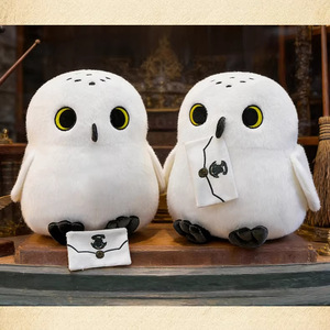 Peluche Hibou Hedwig du Film d'Animation, Petite Poupée en Peluche, Cadeau Créatif pour Enfants, Figurine <span class=keywords><strong>Harry</strong></span> Potter, Coussin Magicien - Product Image 6