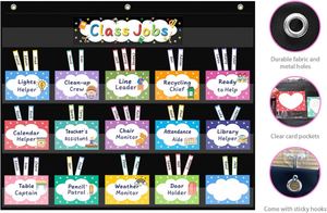 70 Ganchos para Tarjetas de Borrado en Seco para Gestión de Aulas, Tabla de Trabajo, Asistente Educativo, Suministros de Oficina y Escolares - Product Image 2