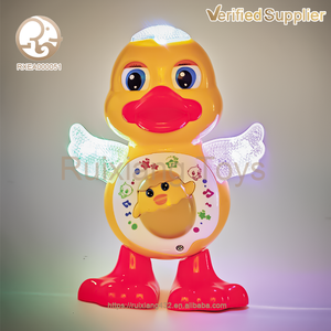 Giocattoli per Bambini <span class=keywords><strong>Molto</strong></span> Interessanti all'Ingrosso, Paperella Danzante con Luci e Musica, Può Oscillare il Corpo, Giocattolo Camminante - Product Image 4