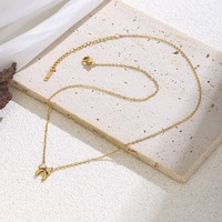 Collier élégant et délicat avec nœud papillon doré, zircon brillant de haute qualité, accessoires de bijoux de mode pour femmes, vente en gros TGXL14679