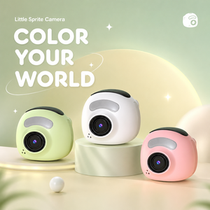 Fotocamera Digitale per Bambini, Ideale per Viaggi e Regali di Compleanno, <span class=keywords><strong>Video</strong></span> 1080P, Foto 12MP, <span class=keywords><strong>6</strong></span> Filtri, Flash Integrato - Product Image 1