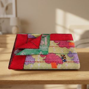 Edredón Kantha con estampado Floral Vintage de la mejor calidad, manta de relleno de algodón bordada a mano para uso doméstico o hotelero, venta al por mayor - Product Image 1