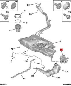 OE 1610115580 9672419980 9672052180 9816296080 nueva bomba de aditivo de combustible bomba de tanque de aditivo de combustible para <span class=keywords><strong>Citroen</strong></span> C4 <span class=keywords><strong>DS5</strong></span> Peugeot 308 508 - Product Image 2