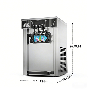 Macchina per Gelato Soft Serve di Alta Qualità Commerciale con Elevato Tasso di Espansione per Gelaterie - Product Image 3