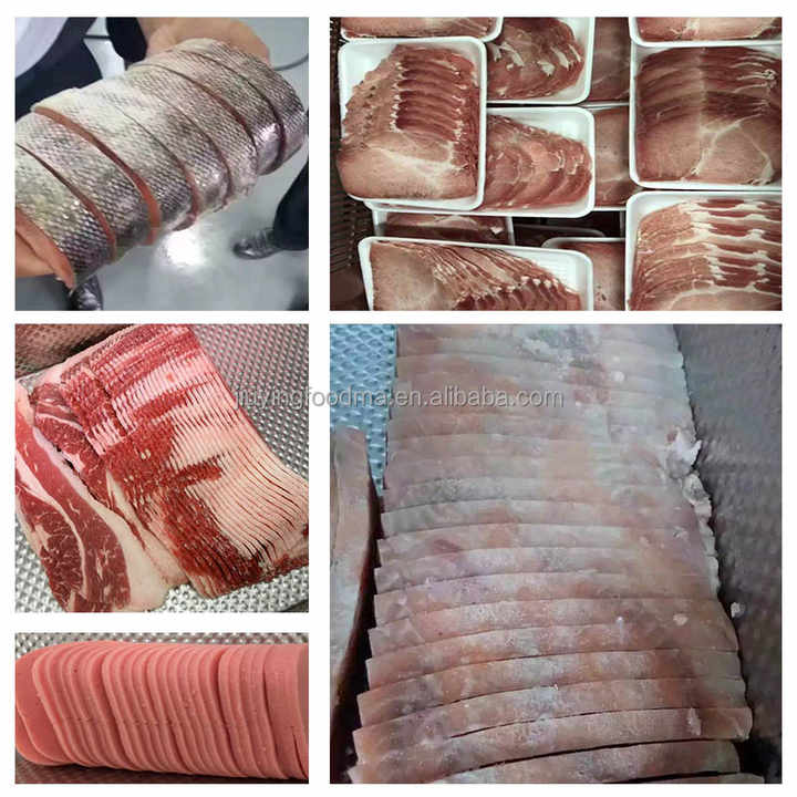 JY-17K Easy Operate Automatic Frozen Meat Slicing Machine /machine for Cutting Meat